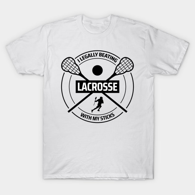 lacrosse T-Shirt by Mandala Project